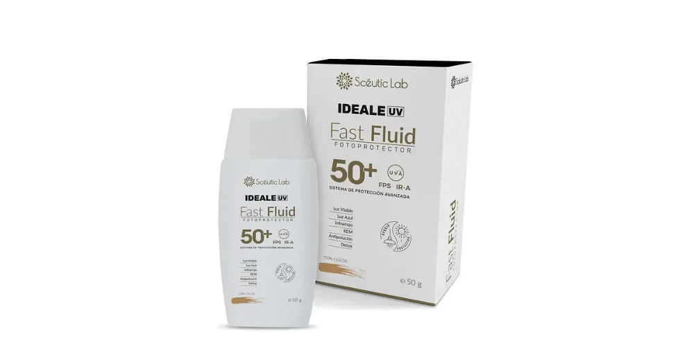 IDEALE FAST FLUID 50+ FOTOPROTECTO 50G COLOR