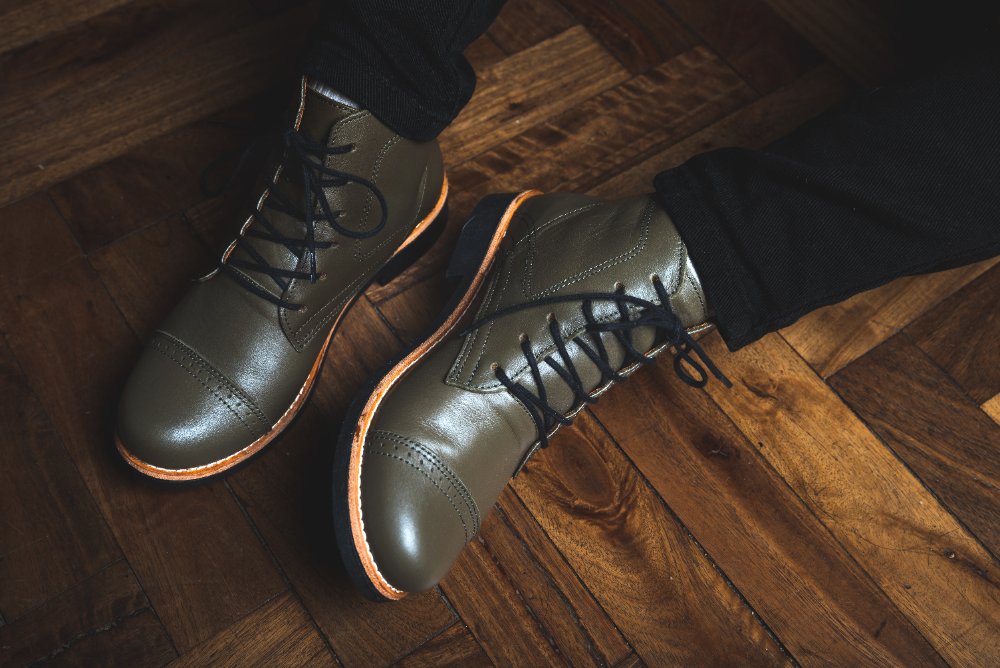 Botas Verde militar
