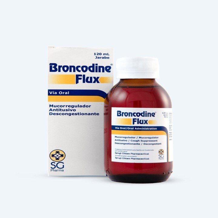 Broncodine flux jarabe