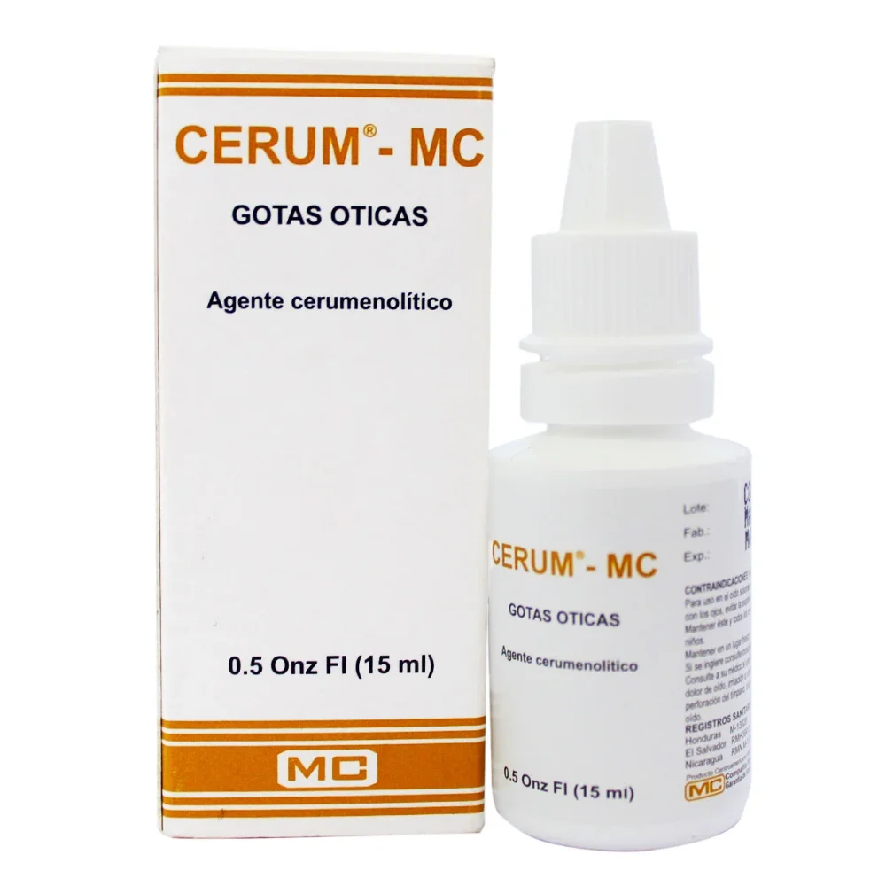 CERUM MC SOLUCION OTICA GOTERO 15 ML