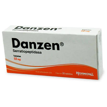Danzen 10 MG caja x 20 tabletas
