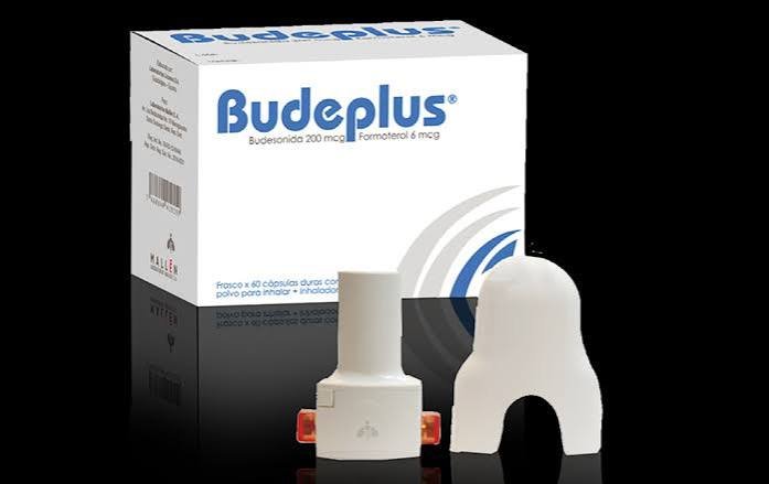 Budeplus frasco x 60 capsulas inhalador
