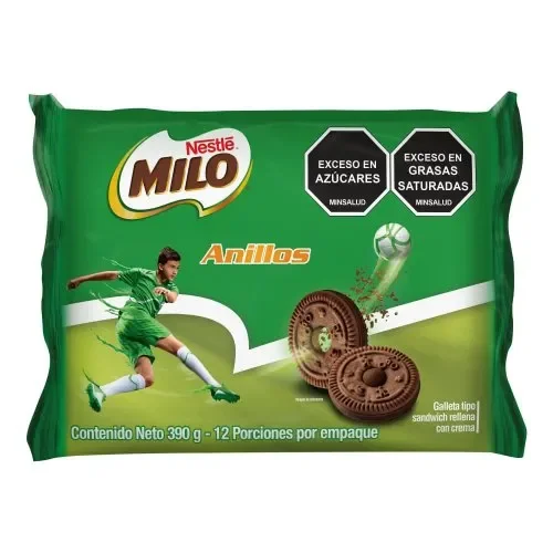 GALLETA MILO ANILLOS 12UNDX32.5 GR