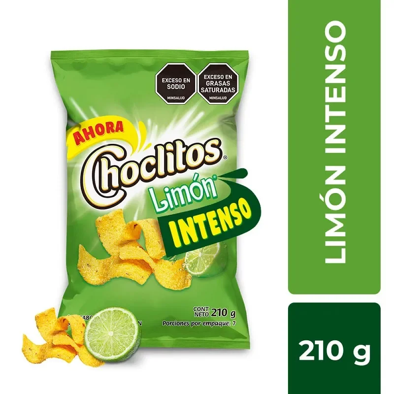 CHOCLITOS LIMON X210GR