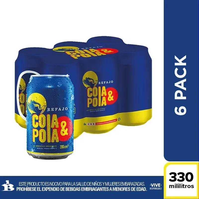 Cola&Pola Lta 6unds*330cc