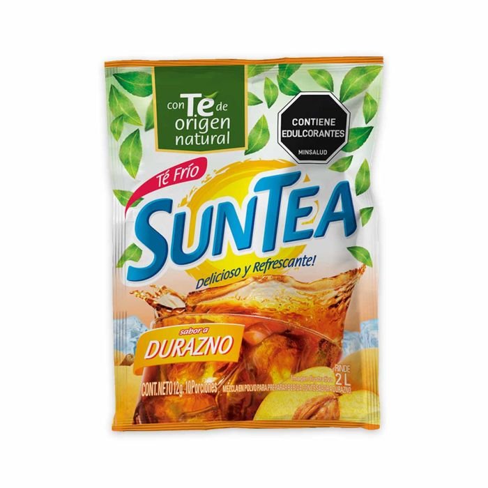 SUNTEA 2LT DURAZNO X12GR