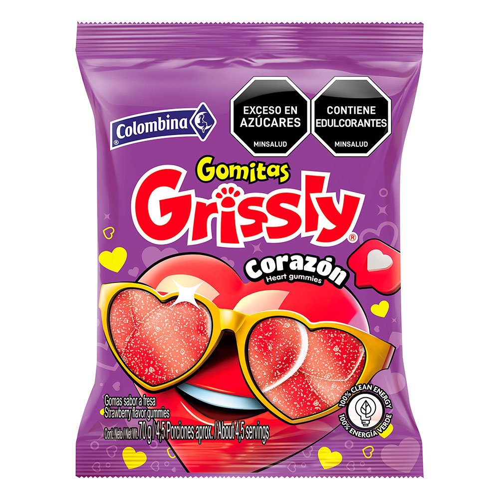 GOMAS GRISSLY CORAZON x70.2GR