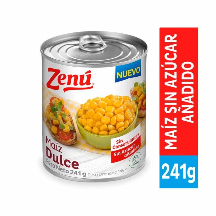 MAÍZ DULCE ZENU X 241GM