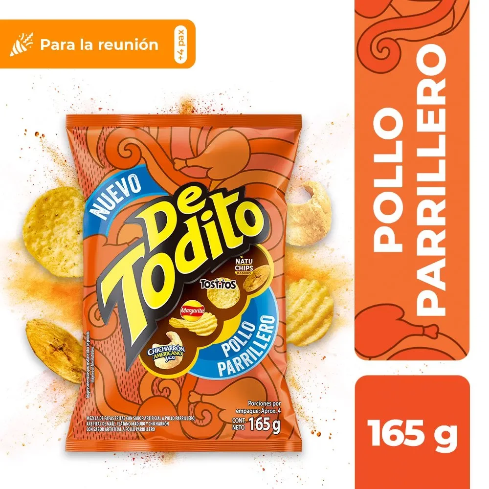 DETODITO POLLO X165GR
