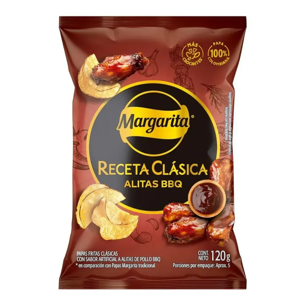 MARGARITA REC CLAS ALIT BBQ X 120GR