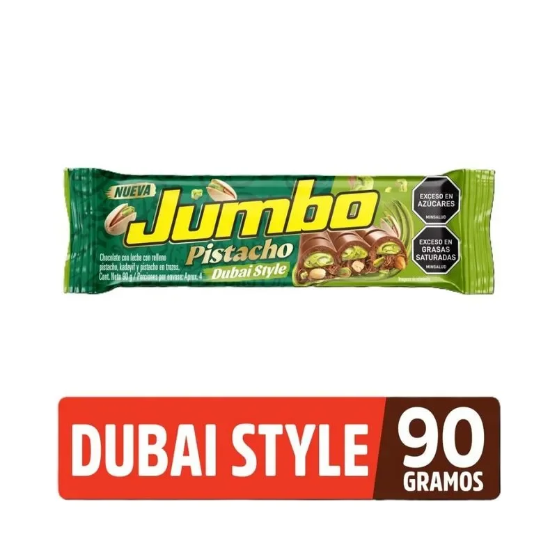 JUMBO PISTACHO 90GM DUBAI STYLE