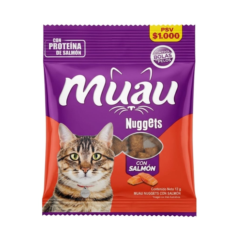 MUAU NUGUETS CON SALMON