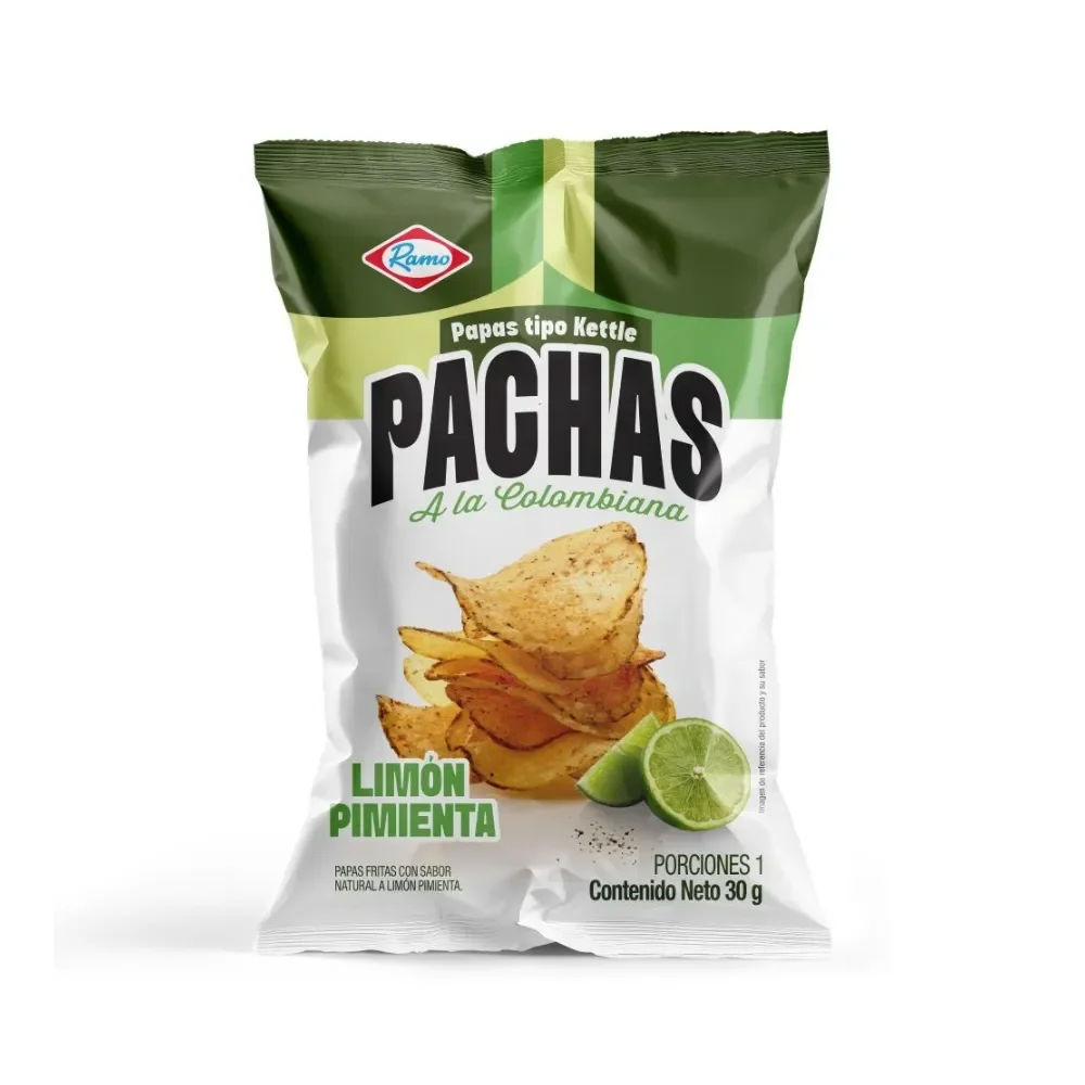 PACHAS LIMON PIMIENTA X 30GR