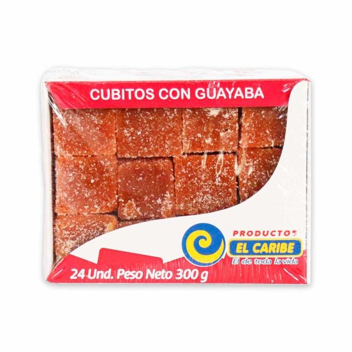 CUBITOS GUAYABA X 300G X 24 UND