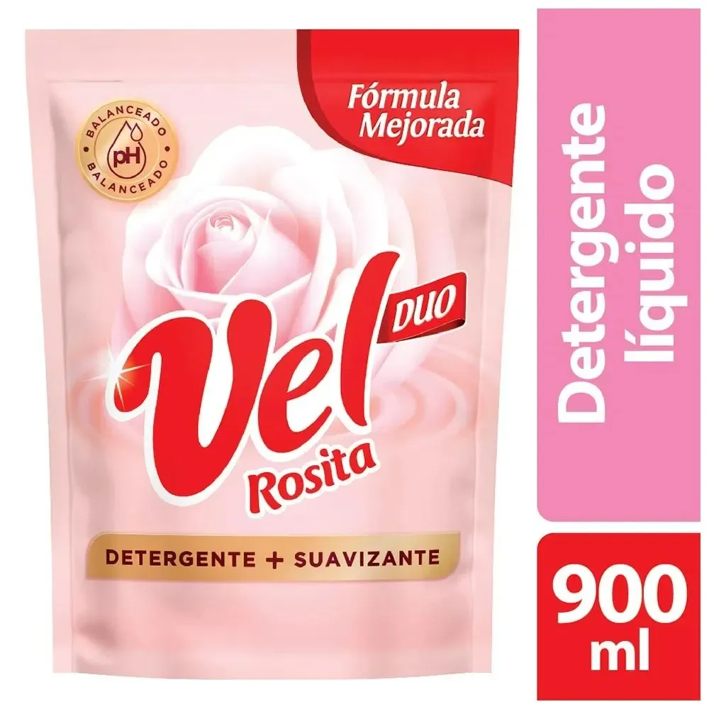 VEL ROSITA DET LIQUIDO DUO X 900