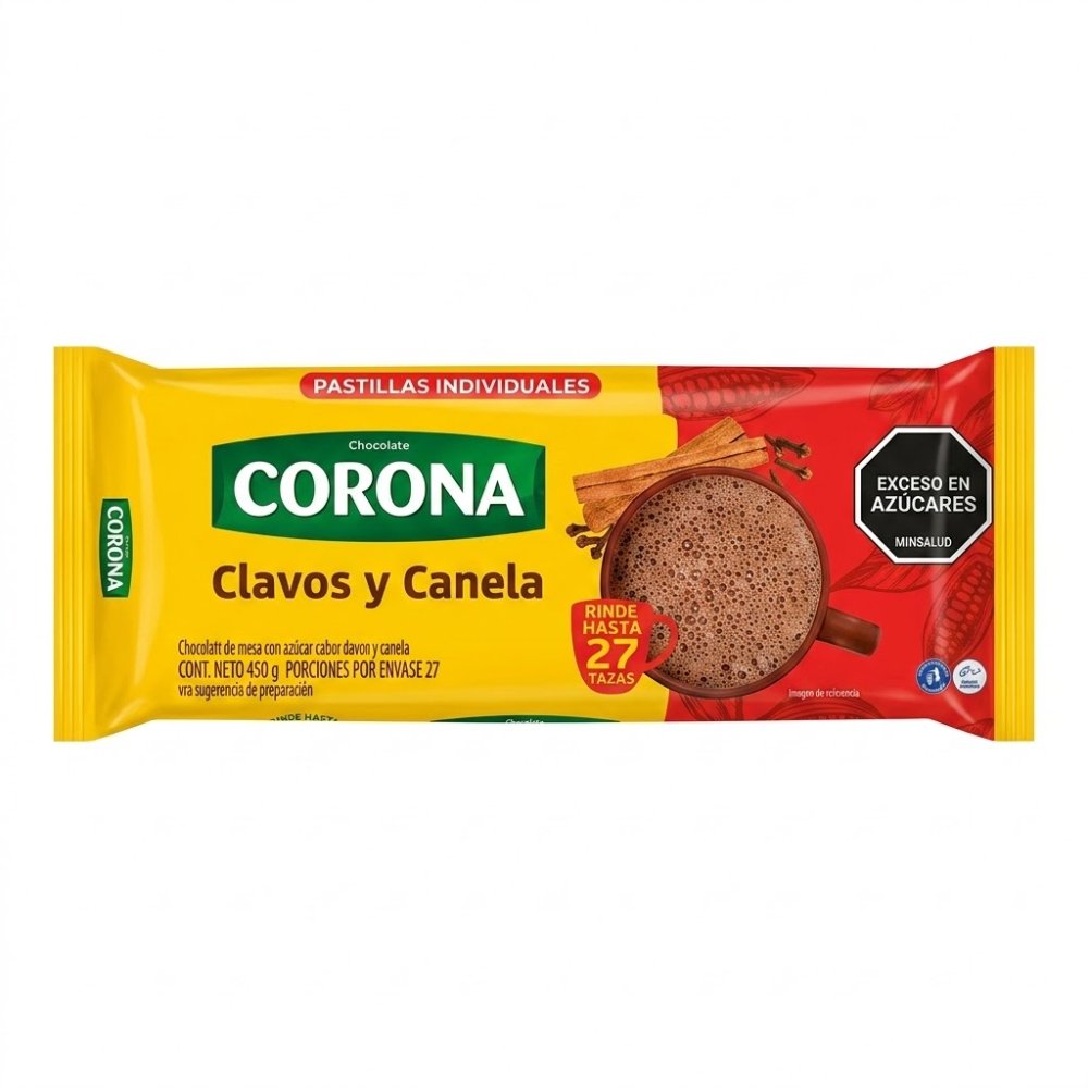 Choc. CORONA X450GR CLA/CANELA