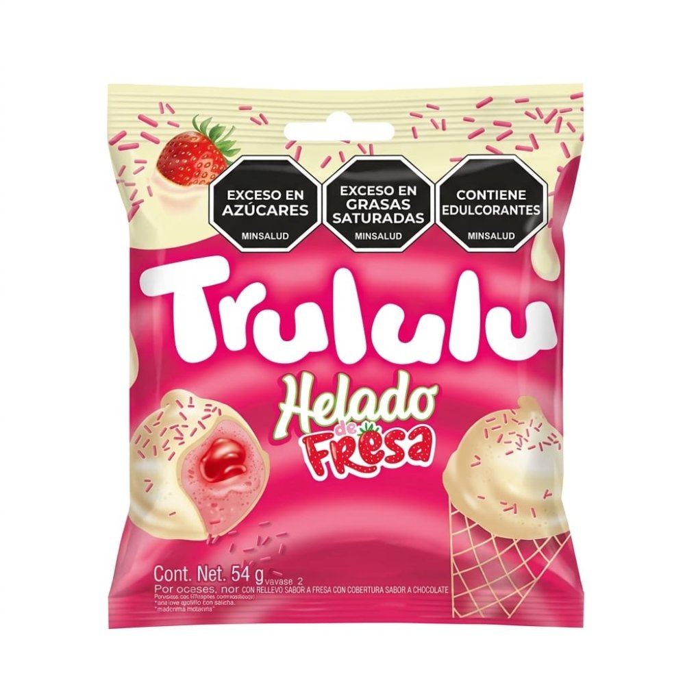 TRULULU HELADO DE FRESA 54G