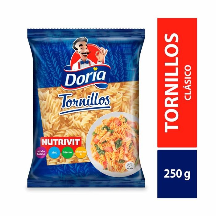 PASTA DORIA TORNILLOS X 250GM