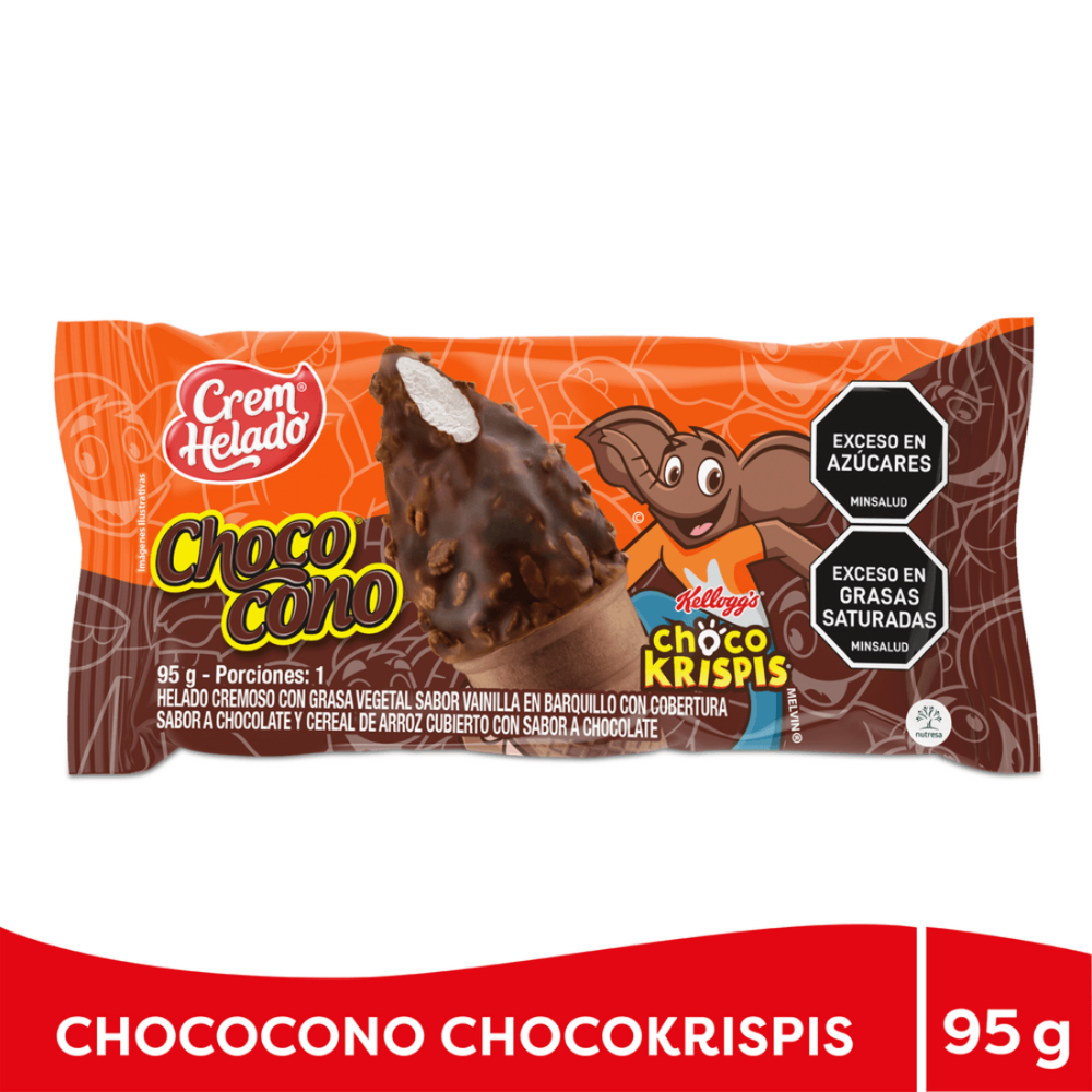 CHOCO CONO KRISPIS X 95G