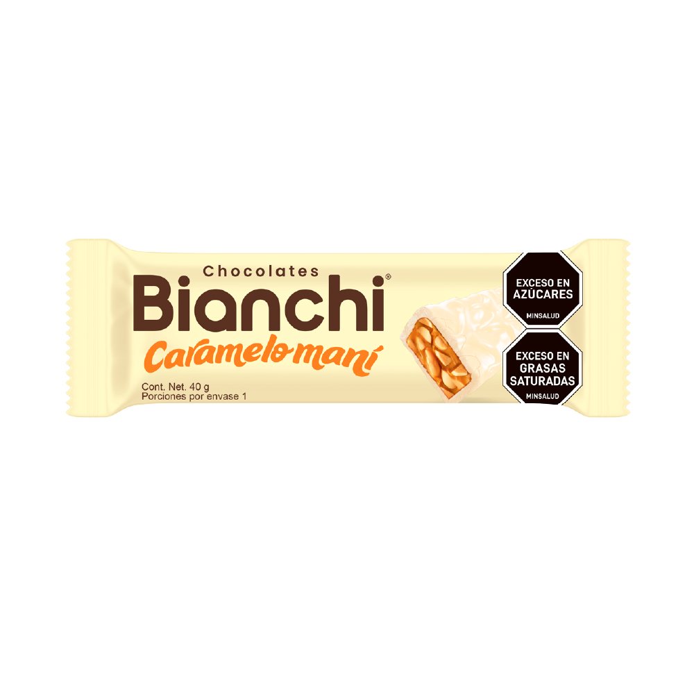 BIANCHI COCOLATINA MANI Y CARAMELO CHOC. BLANCO XL