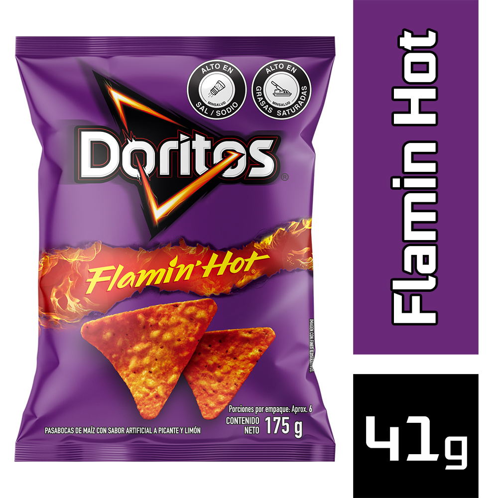 DORITOS FLAMING HOT X 41GM