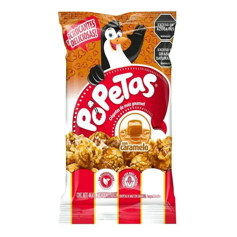 POPETAS MEGA CARAMELO X44,4GR