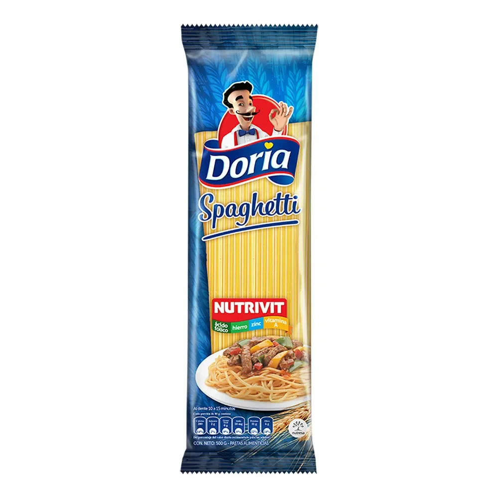 PASTA DORIA SPAGHETTI X 500GM