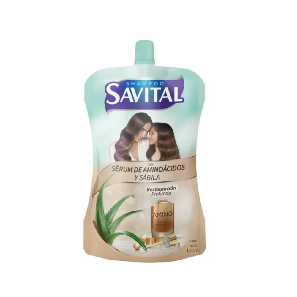 SHAMPO SAVITAL AMINOACIDOS X 100 ML