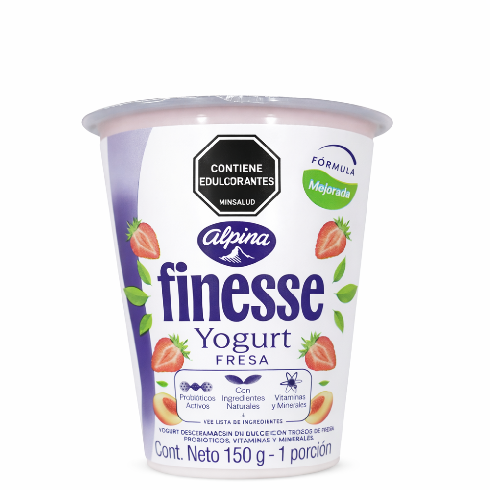 YOGURT FINESSE FRESA VASO X 150GR