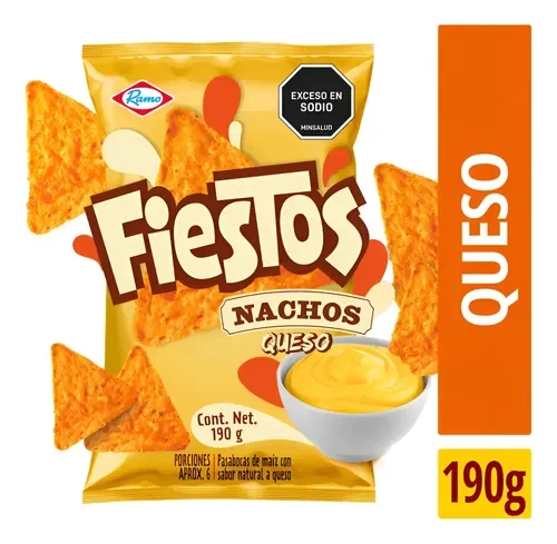 FIESTOS QUESO X 190