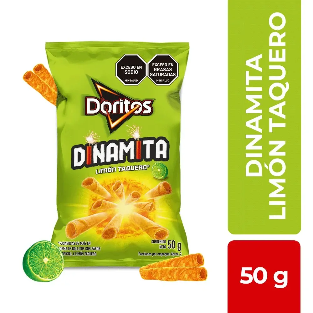 DORITOS DINAM LIMON TAQUE X50GR