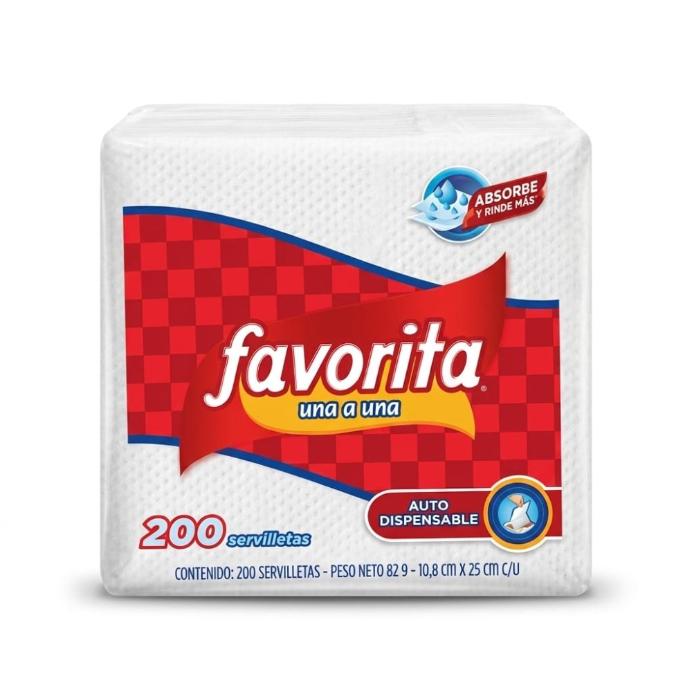 SERVILLETA X 200 FAVORITA