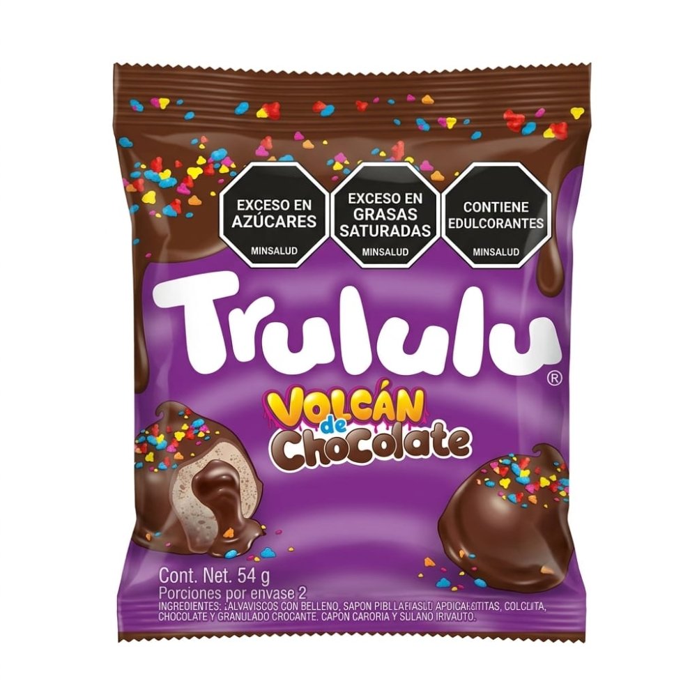 TRULULU VOLCAN DE CHOCOLATE 54G