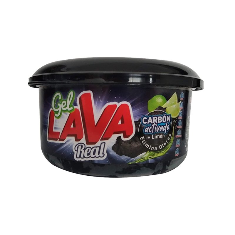 LAVA GEL CARBON ACTIVADO X 400GR