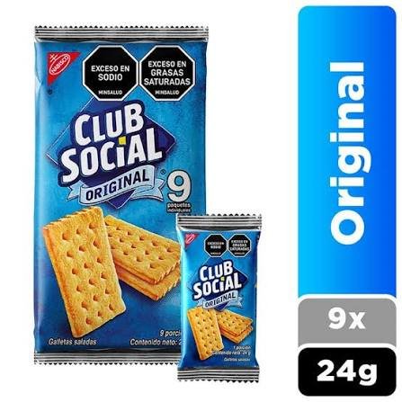 GALLETA CLUB SOCIAL ORIGINAL X9UNDX24GR