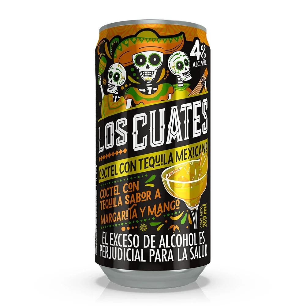 LOS CUATES TEQUILA MANGO x269ml