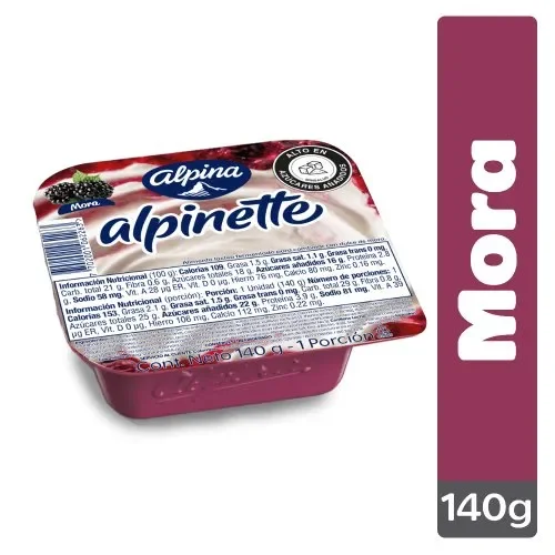 ALPINETTE MOR X 140GR