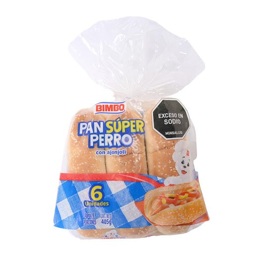 PAN SUPER PERRO X405GR BIMBO