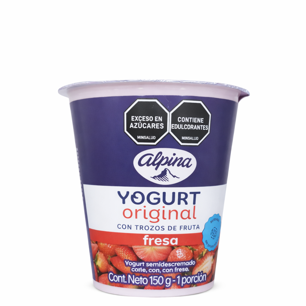 YOG ORIG FRE VASO X 150GR
