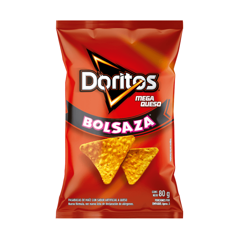 DORITOS MEGAQUESO X80GR