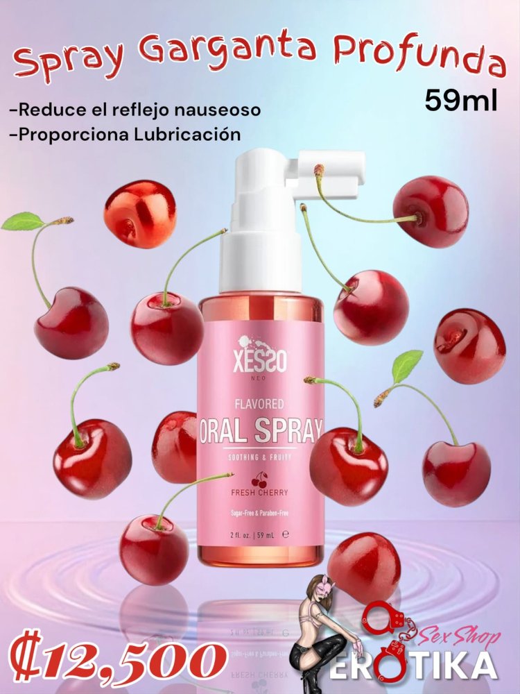 Spray garganta profunda