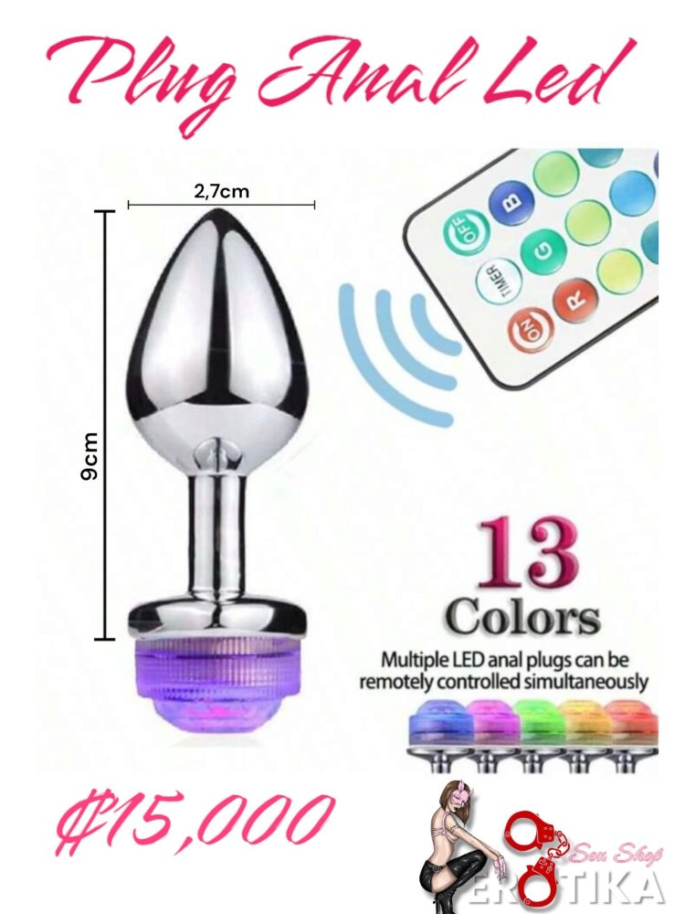 Plug anal Led talla S