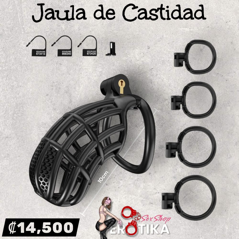 Jaula de castidad 10cm