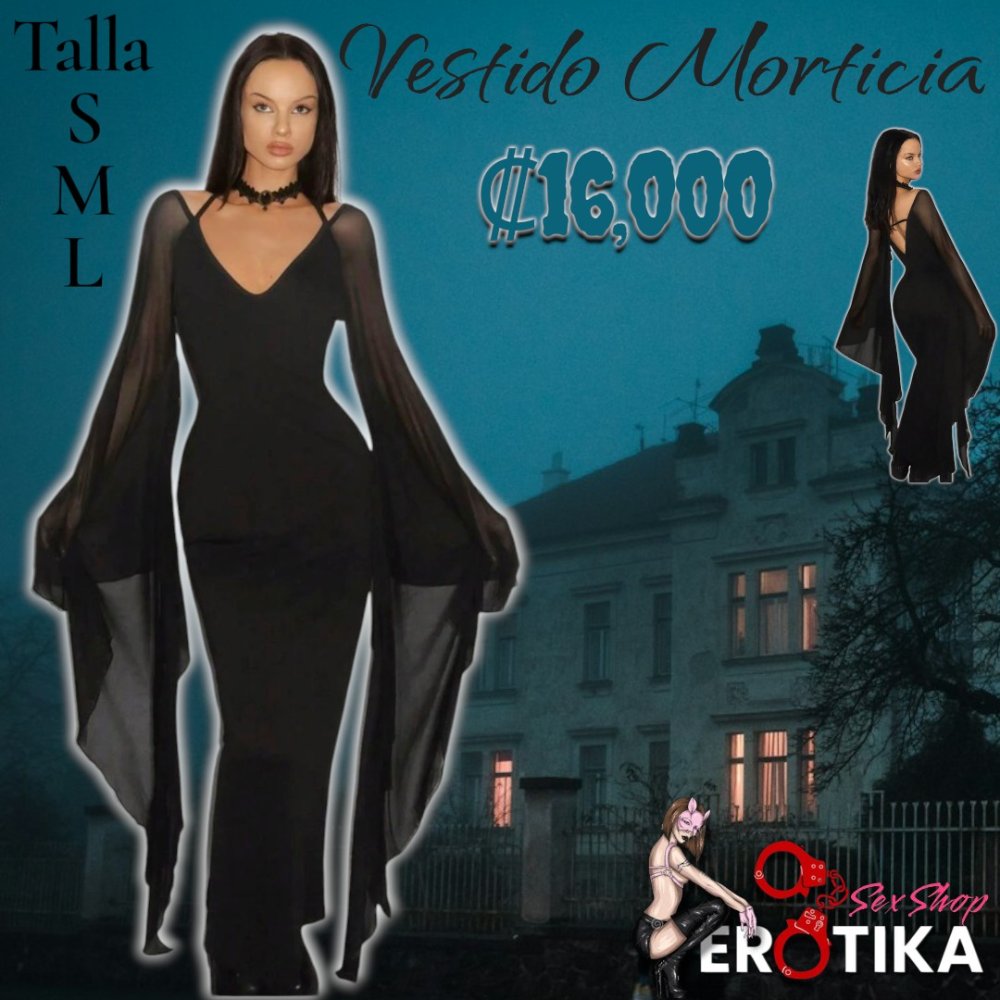 Traje Morticia