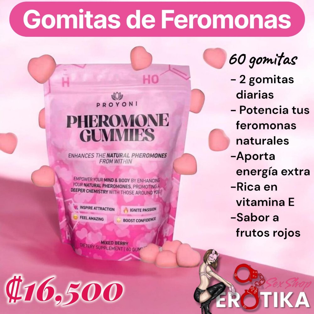 Gomitas de feromonas Unisex