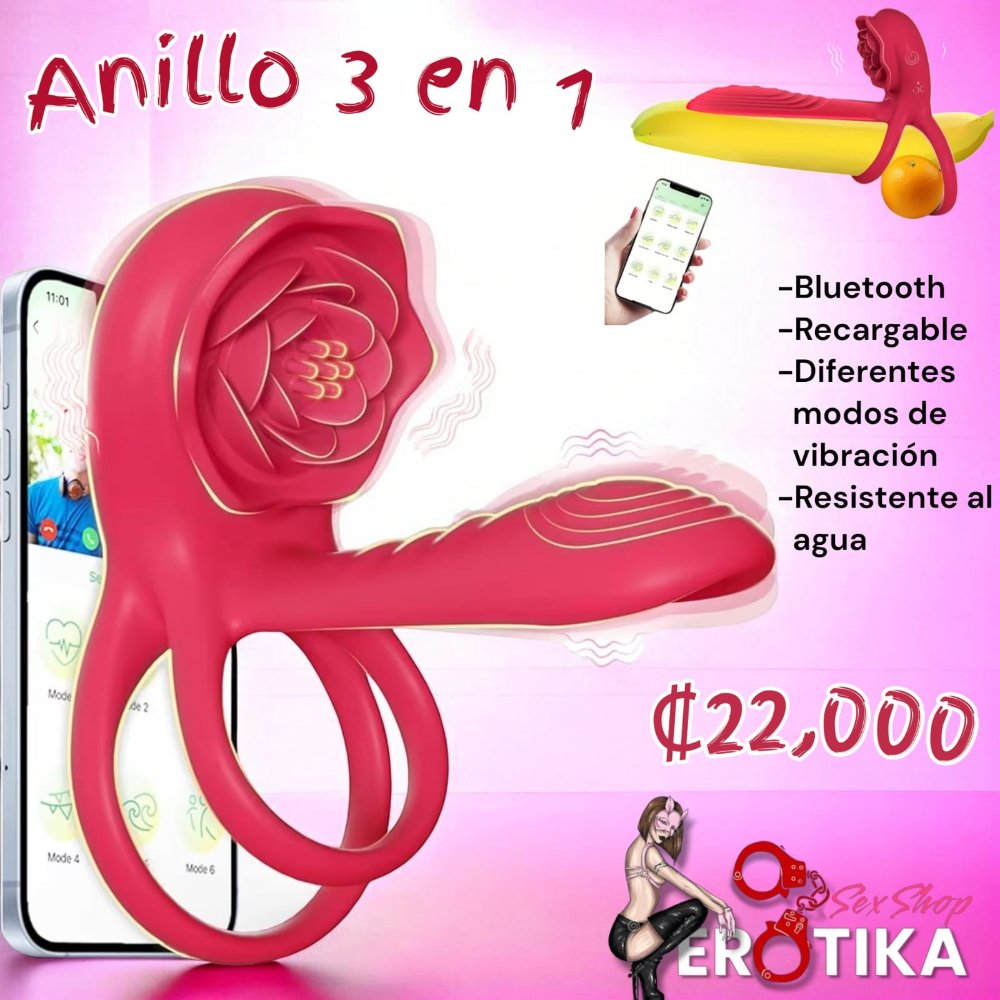 Anillo 3 en 1 (Bluetooth)
