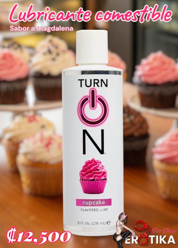 Lubricante comestible Cupcake 236ml