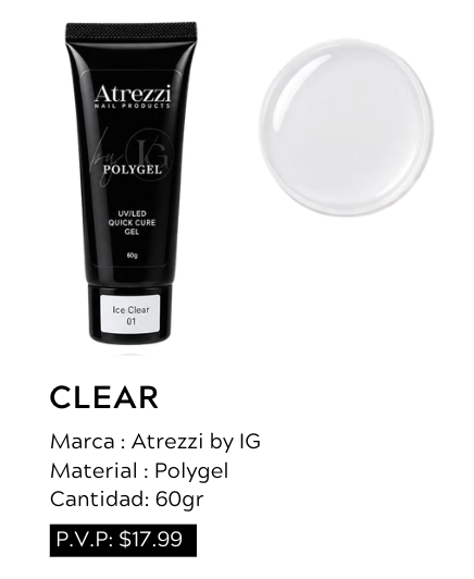 Polygel clear