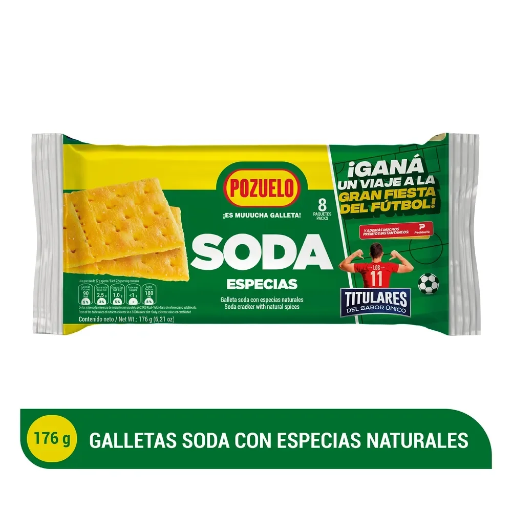 SODA ESPECIAS 176G