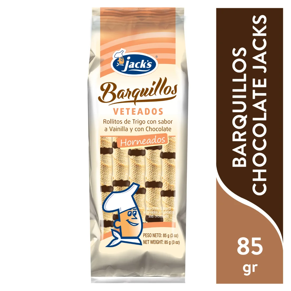 BARQUILLO VETEADO 85G